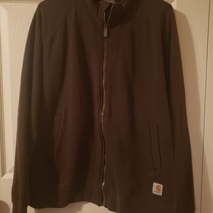 Mens Carharrt zip up sweatshirt